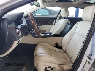 2012 Jaguar XJ Supercharged with VIN SAJWA2GE1CMV28584, listed as a Copart auction lot 63313275 with 74,023 mi miles and Clean title. Bid and sale history available at DreamBid. Image 7.