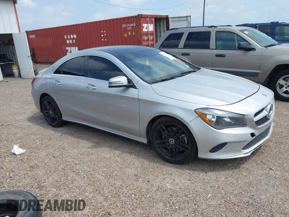 2018 Mercedes-Benz CLA 250 with VIN WDDSJ4EB1JN587956, listed as a IAAI auction lot 42269344 with Not provided miles and . Bid and sale history available at DreamBid. Image 1.