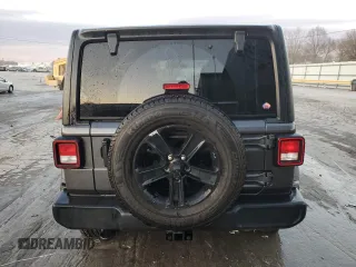2022 Jeep Wrangler Unlimited Sport S with VIN 1C4HJXDN8NW160288, listed as a Copart auction lot 41671555 with 67,045 mi miles and Salvage title. Bid and sale history available at DreamBid. Image 6.