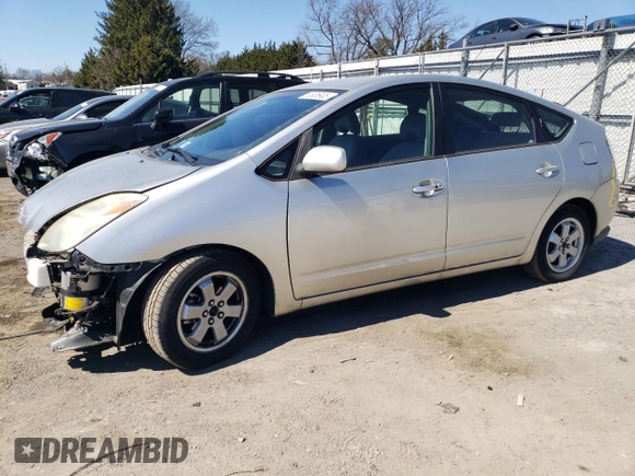 2004 Toyota Prius with VIN JTDKB20U840102136, listed as a Copart auction lot 50936935 with 131,346 mi miles and Salvage Title. Bid and sale history available at carsss.com. Image 1.