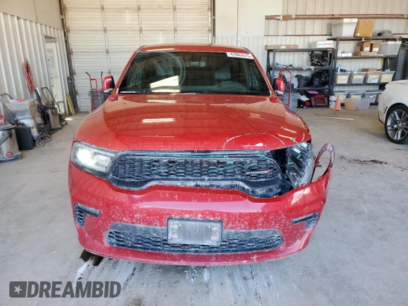 2021 Dodge Durango GT Plus with VIN 1C4RDHDGXMC715762, listed as a Copart auction lot 47802015 with 72,628 mi miles and Salvage Title. Bid and sale history available at DreamBid. Image 5.