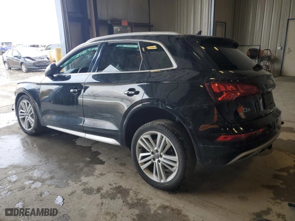 2018 Audi Q5 Premium Plus with VIN WA1BNAFY5J2148707, listed as a Copart auction lot 50155745 with 101,013 mi miles and Non Repairable. Bid and sale history available at carsss.com. Image 2.