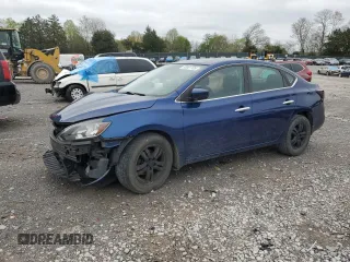 2018 Nissan Sentra S with VIN 3N1AB7AP2JY318800, listed as a Copart auction lot 52081105 with 95,757 mi miles and Salvage Title. Bid and sale history available at DreamBid. Image 1.