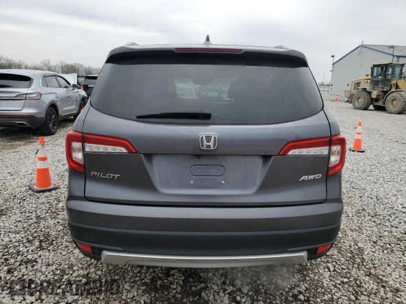 2021 Honda Pilot Elite with VIN 5FNYF6H05MB035066, listed as a Copart auction lot 48396485 with 29,169 mi miles and Clean Title. Bid and sale history available at carsss.com. Image 6.