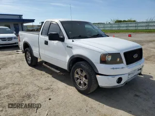 2006 Ford F-150 XL with VIN 1FTRF14W46NA81042, listed as a Copart auction lot 56927865 with 199,446 mi miles and Clean title. Bid and sale history available at DreamBid. Image 4.