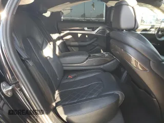 2015 Audi S8 with VIN WAUK2AFD5FN009448, listed as a Copart auction lot 87745715 with 96,490 mi miles and Salvage Title. Bid and sale history available at carsss.com. Image 10.