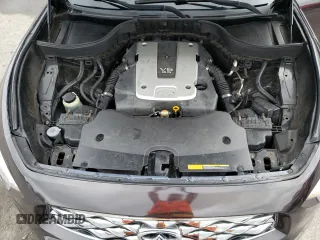2011 Infiniti FX with VIN JN8AS1MW1BM734987, listed as a Copart auction lot 72834104 with 87,552 mi miles and Salvage Title. Bid and sale history available at DreamBid. Image 12.