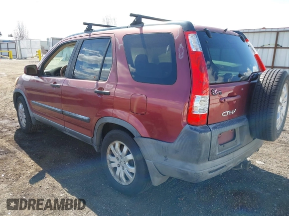 2006 Honda CR-V EX with VIN JHLRD78886C063579, listed as a IAAI auction lot 41977941 with 231,510 mi miles and . Bid and sale history available at carsss.com. Image 3.