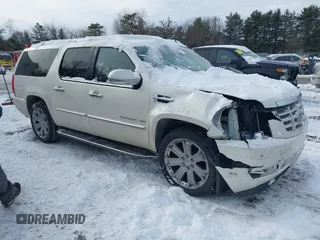 2011 Cadillac Escalade ESV Luxury z VIN 1GYS4HEF8BR334696, wystawiony jako IAAI lot #41511419 z przebiegiem 141 877 mil mil oraz . Historia ofert i sprzedaży dostępna na DreamBid. Obrazek 1.