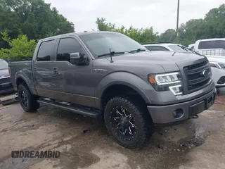 2014 Ford F-150 XL with VIN 1FTFW1EF7EKE21107, listed as a IAAI auction lot 42418025 with 142,129 mi miles and . Bid and sale history available at DreamBid. Image 1.