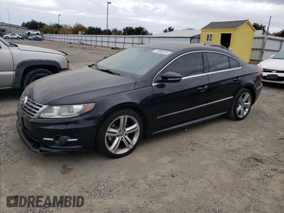2013 Volkswagen CC R-Line with VIN WVWBP7AN5DE567272, listed as a Copart auction lot 76392474 with 98,450 mi miles and Salvage Title. Bid and sale history available at DreamBid. Image 1.