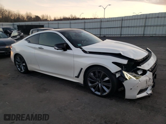 2017 Infiniti Q60 Premium with VIN JN1EV7EL3HM554479, listed as a Copart auction lot 69899462 with 63,034 mi miles and . Bid and sale history available at carsss.com. Image 4.