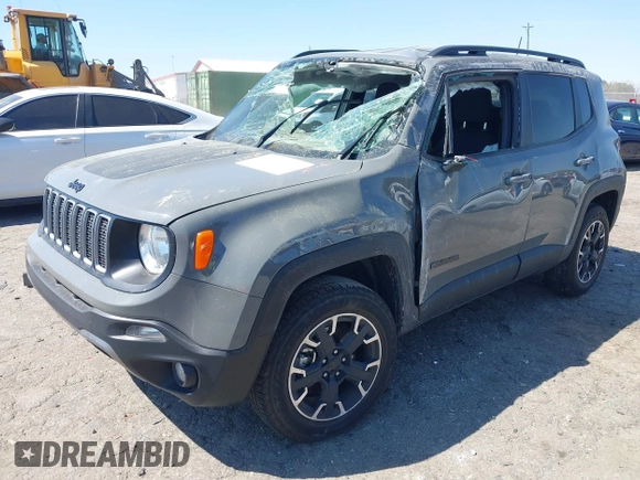 2023 Jeep Renegade Latitude with VIN ZACNJDB17PPP40954, listed as a IAAI auction lot 41859035 with Not provided miles and . Bid and sale history available at DreamBid. Image 2.