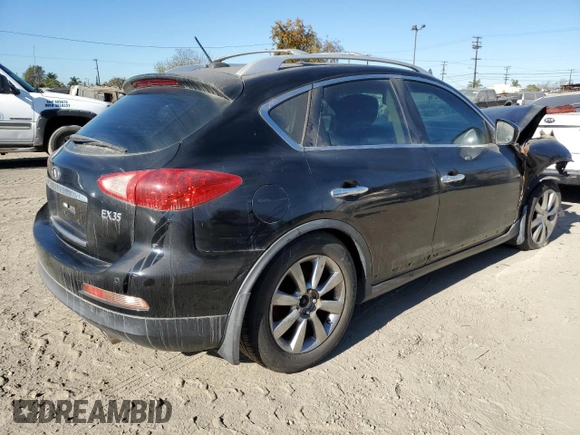 2008 Infiniti EX Journey with VIN JNKAJ09E58M303696, listed as a Copart auction lot 85809384 with 154,291 mi miles and Salvage Title. Bid and sale history available at DreamBid. Image 3.
