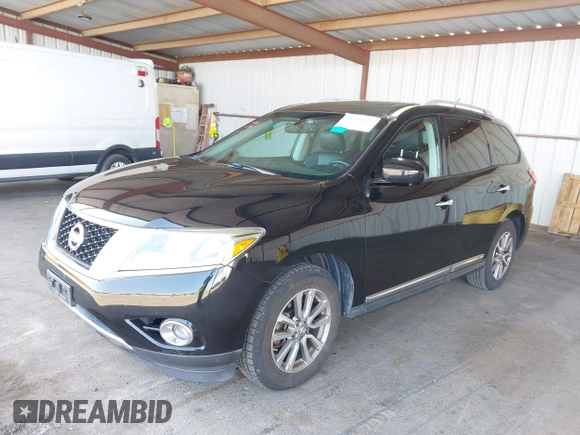 2016 Nissan Pathfinder Platinum with VIN 5N1AR2MM4GC632670, listed as a IAAI auction lot 42433320 with 92,686 mi miles and . Bid and sale history available at DreamBid. Image 17.