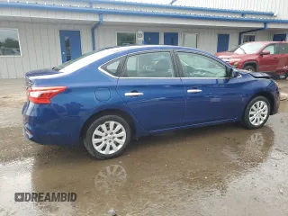 2017 Nissan Sentra S with VIN 3N1AB7APXHY328727, listed as a Copart auction lot 60893635 with 69,822 mi miles and Salvage title. Bid and sale history available at DreamBid. Image 3.