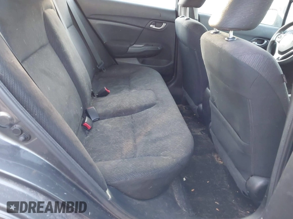 2013 Honda Civic LX with VIN 19XFB2F53DE211127, listed as a IAAI auction lot 41769125 with 165,501 mi miles and . Bid and sale history available at DreamBid. Image 8.