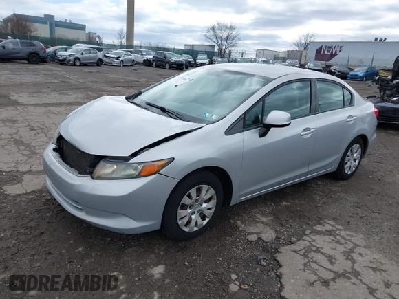 2012 Honda Civic LX с VIN 2HGFB2F57CH300607, выставлен на аукционе IAAI как лот 41738097 с пробегом 201 074 миль миль и . История ставок и продаж доступна на DreamBid. Изображение 2.