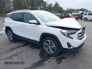 2021 GMC Terrain SLT z VIN 3GKALPEV7ML310653, wystawiony jako IAAI lot #41584058 z przebiegiem 86 069 mil mil oraz . Historia ofert i sprzedaży dostępna na DreamBid. Obrazek 1.