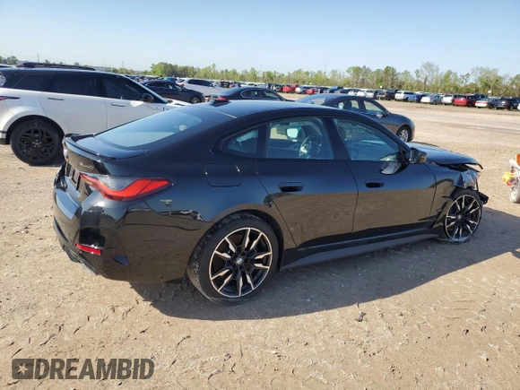 2022 BMW 4 Series M440i xDrive with VIN WBA13AW05NFL96789, listed as a Copart auction lot 50413865 with 24,112 mi miles and Salvage title. Bid and sale history available at DreamBid. Image 3.