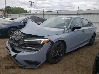 2022 Honda Civic Si z VIN 2HGFE1E59NH470649, wystawiony jako Copart lot #57964615 z przebiegiem 57 336 mil mil oraz Szkoda całkowita • Salvage title. Historia ofert i sprzedaży dostępna na DreamBid. Obrazek 1.