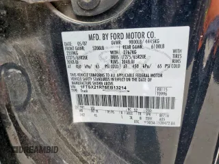 2008 Ford Super Duty F-250 SRW XL with VIN 1FTSX21R78EB13214, listed as a Copart auction lot 52151435 with 0 mi miles and Salvage Title. Bid and sale history available at carsss.com. Image 12.