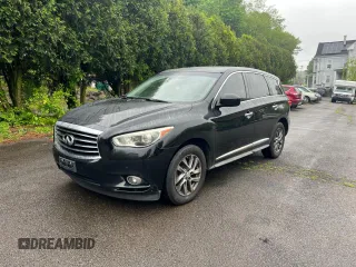 2013 Infiniti JX35 with VIN 5N1AL0MM5DC326840, listed as a Copart auction lot 84111674 with 180,891 mi miles and Clean Title. Bid and sale history available at carsss.com. Image 2.