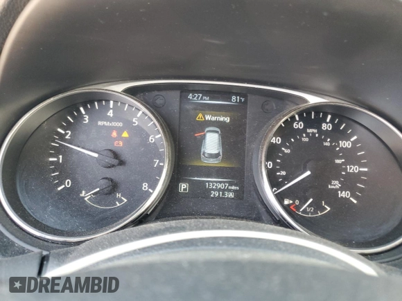 2016 Nissan Rogue SV with VIN KNMAT2MV9GP622515, listed as a Copart auction lot 48576075 with 132,907 mi miles and Salvage Title. Bid and sale history available at carsss.com. Image 9.