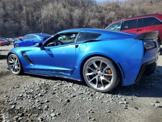 2019 Chevrolet Corvette Z06 2LZ with VIN 1G1YR2D6XK5606259, listed as a Copart auction lot 51643755 with 10,163 mi miles and Non Repairable. Bid and sale history available at carsss.com. Image 2.