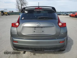 2011 Nissan Juke SV with VIN JN8AF5MR9BT019984, listed as a Copart auction lot 47043015 with Not Provided miles and Salvage Title. Bid and sale history available at DreamBid. Image 6.