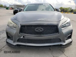 2014 Infiniti Q50 Premium with VIN JN1BV7AP7EM683087, listed as a Copart auction lot 52644335 with 189,344 mi miles and Salvage Title. Bid and sale history available at carsss.com. Image 5.