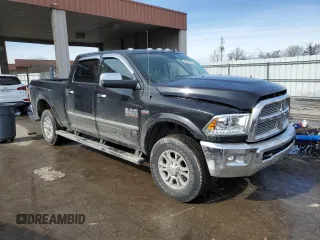 2018 Ram 2500 Laramie with VIN 3C6UR5FJ3JG427584, listed as a Copart auction lot 46673455 with 25,436 mi miles and Non repairable. Bid and sale history available at DreamBid. Image 4.