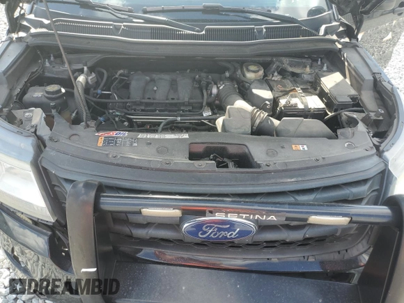 2017 Ford Police Interceptor Utility z VIN 1FM5K8AR8HGD44315, wystawiony jako Copart lot #60288855 z przebiegiem 77 052 mil mil oraz Szkoda całkowita • Salvage title. Historia ofert i sprzedaży dostępna na DreamBid. Obrazek 12.