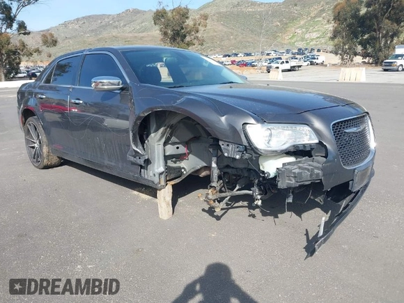 2016 Chrysler 300 with VIN 2C3CCAEG3GH324716, listed as a IAAI auction lot 41776116 with 134,978 mi miles. Bid and sale history available at carsss.com. Image 1.