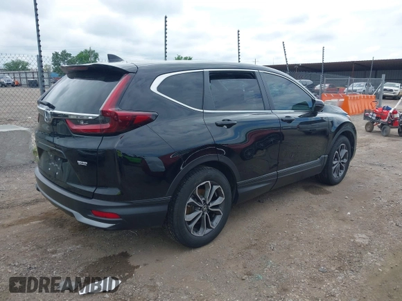 2021 Honda CR-V EX-L with VIN 2HKRW1H84MH424182, listed as a IAAI auction lot 42105121 with 56,672 mi miles and . Bid and sale history available at DreamBid. Image 4.