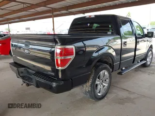 2014 Ford F-150 XL with VIN 1FTFW1CF5EFA12101, listed as a IAAI auction lot 41938641 with 120,693 mi miles. Bid and sale history available at carsss.com. Image 4.