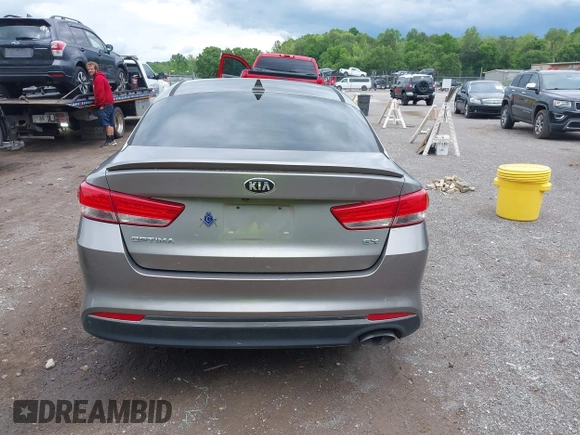 2017 Kia Optima EX with VIN 5XXGU4L34HG126243, listed as a IAAI auction lot 42180111 with 171,747 mi miles and . Bid and sale history available at DreamBid. Image 17.