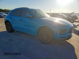 2020 Porsche Macan S with VIN WP1AB2A50LLB35727, listed as a Copart auction lot 54169925 with 24,753 mi miles and Salvage title. Bid and sale history available at DreamBid. Image 4.