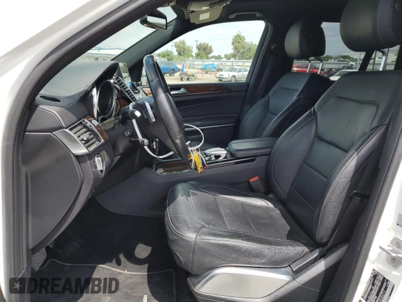 2017 Mercedes-Benz GLS 550 with VIN 4JGDF7DE8HA882714, listed as a Copart auction lot 54639624 with 49,890 mi miles and Salvage Title. Bid and sale history available at DreamBid. Image 7.