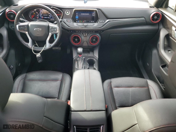 2019 Chevrolet Blazer RS with VIN 3GNKBERS0KS588554, listed as a Copart auction lot 86509164 with 108,148 mi miles and Salvage Title. Bid and sale history available at carsss.com. Image 8.