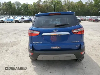 2019 Ford EcoSport Titanium with VIN MAJ3S2KE9KC272873, listed as a Copart auction lot 50262935 with 63,714 mi miles and Salvage Title. Bid and sale history available at DreamBid. Image 6.
