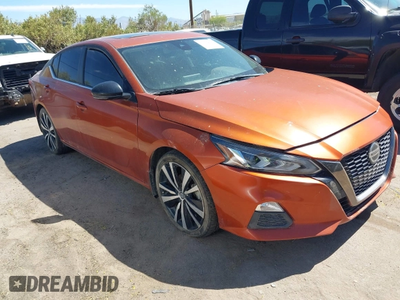 2020 Nissan Altima SR z VIN 1N4BL4CV8LC138070, wystawiony jako IAAI lot #42109576 z przebiegiem Nie podano mil oraz . Historia ofert i sprzedaży dostępna na DreamBid. Obrazek 1.