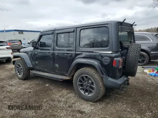 2021 Jeep Wrangler Unlimited Sport S z VIN 1C4HJXDGXMW583129, wystawiony jako Copart lot #51459955 z przebiegiem 63 929 mil mil oraz Szkoda całkowita • Salvage title. Historia ofert i sprzedaży dostępna na DreamBid. Obrazek 2.