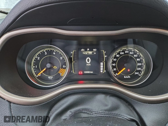 2015 Jeep Cherokee Sport with VIN 1C4PJMAB1FW609087, listed as a Copart auction lot 42592075 with 123,093 mi miles and Salvage Title. Bid and sale history available at carsss.com. Image 9.