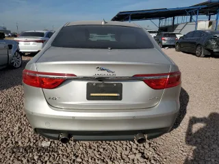 2016 Jaguar XF 35t Prestige with VIN SAJBE4BV1GCY17708, listed as a Copart auction lot 81495844 with 130,321 mi miles and Salvage Title. Bid and sale history available at carsss.com. Image 6.