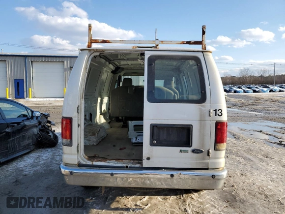 2011 Ford Econoline Cargo Commercial with VIN 1FTNE1EW2BDA55006, listed as a Copart auction lot 42736075 with 239,891 mi miles and Clean Title. Bid and sale history available at DreamBid. Image 6.