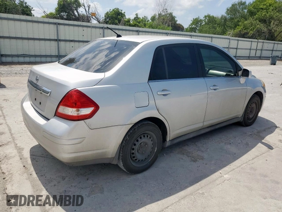 2009 Nissan Versa S with VIN 3N1BC11E39L376873, listed as a Copart auction lot 60299465 with 134,769 mi miles and Salvage title. Bid and sale history available at DreamBid. Image 3.