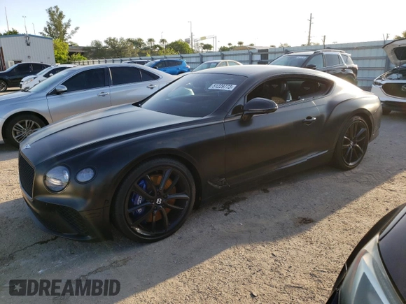 2020 Bentley Continental GT First Edition with VIN SCBCG2ZG9LC084510, listed as a Copart auction lot 51229773 with 12,289 mi miles and . Bid and sale history available at DreamBid. Image 1.