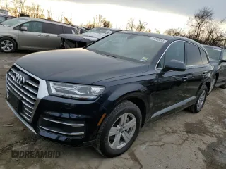 2018 Audi Q7 Premium z VIN WA1AHAF72JD008158, wystawiony jako Copart lot #88866245 z przebiegiem 100 680 mil mil oraz Czysty tytuł • Clean title. Historia ofert i sprzedaży dostępna na DreamBid. Obrazek 1.