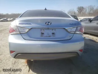 2015 Hyundai Sonata Hybrid Limited with VIN KMHEC4A42FA129376, listed as a Copart auction lot 46875685 with 138,188 mi miles and Salvage Title. Bid and sale history available at carsss.com. Image 6.